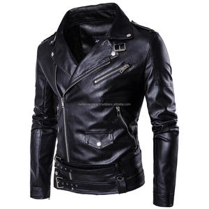 Mardon Apparel Blouson bombardier en cuir noir américain hommes femmes personnalisé automne nouveau Couple Logo avant de la rue haute - Product Image 4