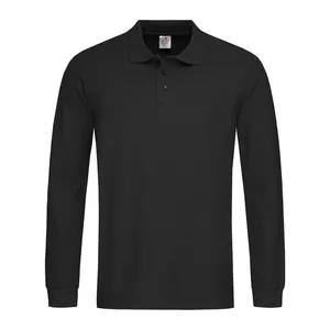 Custom <b>Long</b> <b>Sleeve</b> <b>Polo</b> <b>Shirts</b> for Promotional Merchandising - Product Image 5
