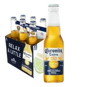 Kualitas baik CORONA EXTRA Beer 330ml/355ml dalam botol harga rendah