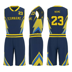 Conjunto de ropa de baloncesto personalizada de cuerpo completo con estampado de transferencia de calor para hombres, mujeres y niños - Product Image 6