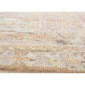 พรมขนสัตว์ถักมือสีเบจ-น้ำตาลลายเหรียญแบบทอเรียบสไตล์อัฟกัน สำหรับตกแต่งห้องนั่งเล่นที่บ้าน รุ่น EA-3061 (Cs-01) - Product Image 3