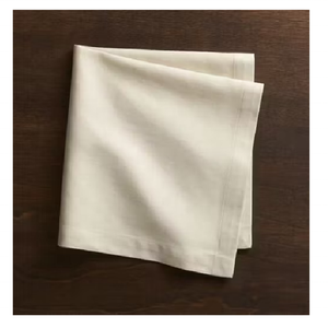 Rắn 100% hữu cơ bông khăn ăn GOTS chứng nhận khách sạn đám cưới Bộ đồ ăn cổ điển thủ công Kỹ Thuật bán buôn nền - Product Image 5