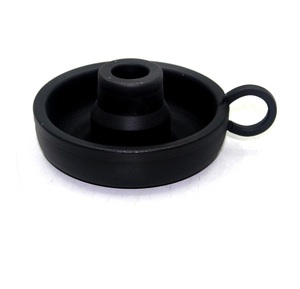 Bougeoir décoratif en fer Noir rugueux PC Style classique pour l'éclairage de Noël Bougeoir décoratif - Product Image 6