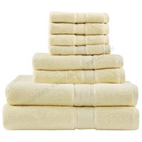 2022 100% Cotton Towel Includes Bath Towels, Hand Towels, Washcloths, for Bathroom or Shower