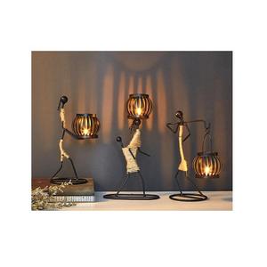 Modern Designer Teardrop Iron T Light Holder Premium Quality Metal <b>Tealight</b> <b>Candle</b> Holder Decorative Modern Style - Product Image 3