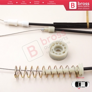 ชุดซ่อมมอเตอร์กระจกหน้าต่างด้านซ้าย รุ่น BWR5172 สำหรับรถยนต์ EOS 1F7 1F8 ปี 2006-2015 แบบ 2 ประตู คูเป้ เปิดประทุน CC 1Q0837461 - Product Image 5