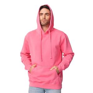 Sweats à capuche en éponge française surdimensionnés et lourds personnalisés épais 100% coton 500 Gsm imprimé en 3D en relief broderie Streetwear pour hommes - Product Image 1