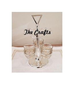 Admirable diseño de vidrio de acero inoxidable y portavasos para accesorios de cocina restaurante vajilla portavasos - Product Image 2