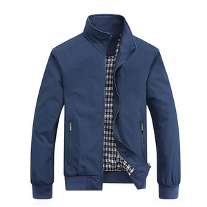 Chaqueta de bombardero para hombre de Último precio para exteriores, chaqueta de bombardero larga de diseño barato para hombre con logotipo estampado - Product Image 1