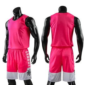 Sublimación personalizada Baloncesto Jersey Shorts Set Transpirable Impreso Uniformes Tallas grandes Diseñado para un rendimiento de comodidad óptima - Product Image 3