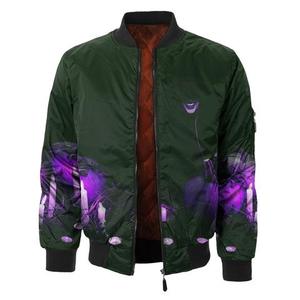 Wholesale Custom Men's Stylish Satin Bomber <b>Jacket</b> <b>Winter</b> <b>Waterproof</b> Eco-Friendly Stand Collar with Custom Logo - Product Image 5