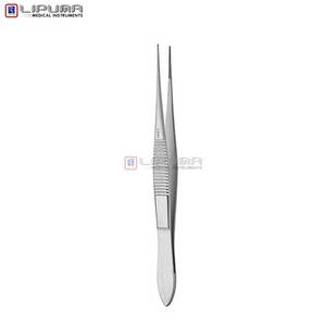 Pinzas Iris GRAEFE, Instrumentos Médicos Quirúrgicos Extra Finos Empotrados, Herramienta de Cirugía Oftálmica de Acero Inoxidable de Alta Calidad - Product Image 3