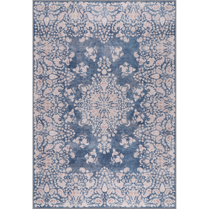 Modern Beige Floral Washable Flatweave <b>Rug</b> for Living Room Bedroom Hallway - Product Image 1