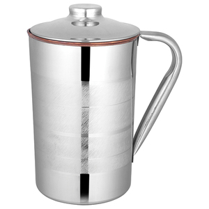 High Quality Pure Copper Pitcher Customized Copper <b>Jug</b> for <b>Drinking</b> Purpose in New Style for Home Kitchen Decor - Product Image 1