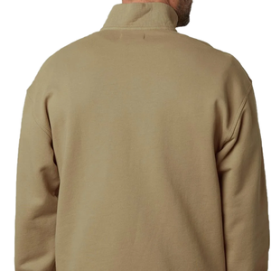 Sweat-shirt à col zippé pour femme, en molleton de coton, délavé à l'acide, avec broderie 3D, manches longues, style décontracté, collection hiver OEM - Product Image 5