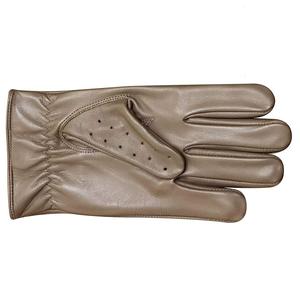 Men's Custom Logo Sheep <b>Skin</b> Leather Winter Driving Gloves Fashionable Wholesale Custom Made Design - Product Image 6