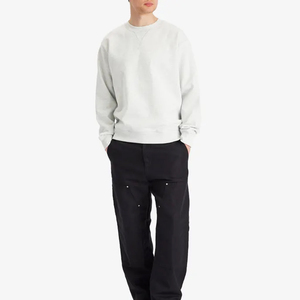 เสื้อสเวตเตอร์ขนแกะธรรมดาเป็นมิตรกับสิ่งแวดล้อมพิมพ์ลายดิจิทัลสำหรับฤดูหนาวของผู้ชาย - Product Image 4