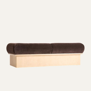 Sofá Contemporáneo Tapizado para Sala de Estar, Sofá Minimalista de Tela para Sala de Estar - Product Image 2