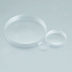Revêtement antireflet de lentille convexe en saphir personnalisé pour les applications ultraviolettes infrarouges pour les analyseurs optiques multicanaux - Product Image 1