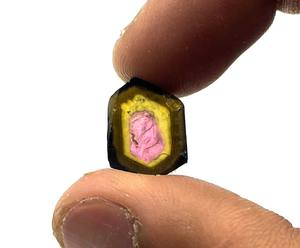 Lot de pierres précieuses en tourmaline multicolore naturelle 3-8 MM pour la fabrication de bijoux, de boucles d'oreilles et de pendentifs à bricoler soi-même. - Product Image 6