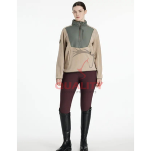 Sudadera cortavientos Ecuestre para mujer, jersey de equitación cómodo, equipo de entrenamiento asequible, jersey de equitación para mujer - Product Image 6