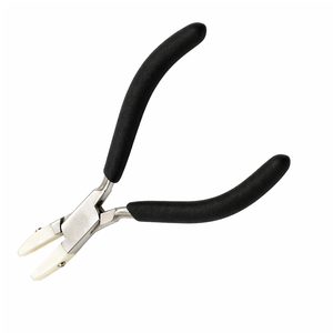 Professional Nylon Jaw Plier Scratch Free Jewelry Tool Flat Nose Pliers Non Marking <b>Wire</b> Work <b>Craft</b> Tool - Product Image 1