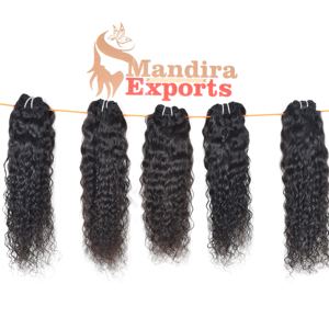 100% barato 8-32 pulgadas joven virgen Natural rizado apretado rizado máquina doble trama vietnamita vendedor templo extensiones de cabello humano - Product Image 2