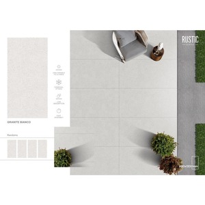 High Glossy 600x1200mm Rustic Porcelain Marble Floor Tiles for Villas - Product Image 2