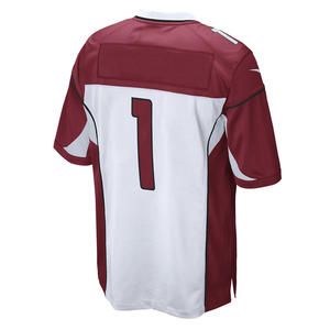 100% Polyester Material Made American Football Jersey Top Short Sleeve Quick Dry Breathable Fashion Style - Product Image 3