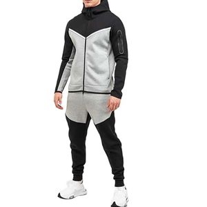 Streetwear Custom High Quality Custom Reflective Logo Tracksuits Sportswear Mens Training & Jogging Windbreaker Tracksuit - Product Image 6
