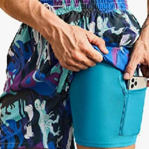 Men's Custom High Street Basketball Fitness Jogger Running Workout Shorts Double-<b>Layer</b> Cotton Polyester Solid Quick Dry - Product Image 5