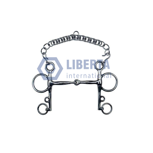 Équipement de course de chevaux Mèche à chaîne Pelham Accessoires d'équitation Mèches Mèche à bouche équine de qualité personnalisée - Product Image 6