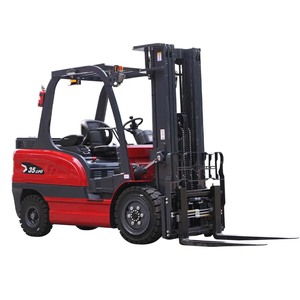 Электрический вилочный погрузчик 2-3 тонны с двигателем переменного тока, гидроусилителем руля и литиевой батареей для складской логистики - Product Image 1