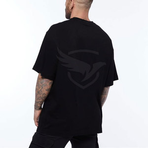 Camiseta extragrande de talla grande más popular Camiseta extragrande de nuevo estilo hecha a medida Camiseta extragrande con cuello redondo - Product Image 4