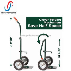 Лидер продаж, складная стальная тележка для сада, тележка для теплиц, фермы, Цветочная тележка с платформой для горшков, конфет, OEM, настраиваемый - Product Image 4