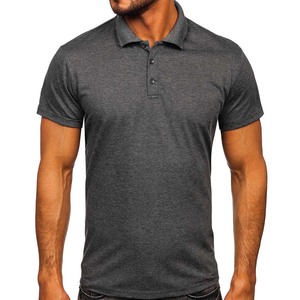 100% camisas polo de algodón camisetas de golf con logotipo personalizado - Product Image 1