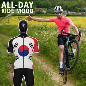 Maillot de Ciclismo Personalizado Unisex para Adultos, Antibacteriano, Anti-UV, Transpirable, de Secado Rápido, 100% Poliéster, Tallas Grandes, Servicio OEM - Product Image 4