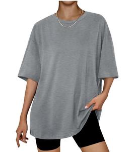 Conception personnalisée du fabricant OEM Hauts décontractés à manches courtes en coton pour femmes Respectueux de l'environnement pour les commandes en gros - Product Image 1