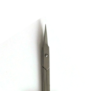Ciseaux à cuticules professionnels et pointus pour manucure, ciseaux à petites cuticules incurvées à ongles extra fins, pointe émoussée, meilleurs ciseaux à manucure - Product Image 6