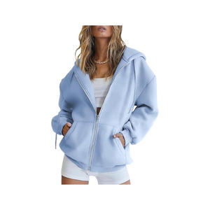 Ensembles surdimensionnés de jogging décontracté en coton de haute qualité avec logo personnalisé pour hommes ensemble de sweat à capuche uni avec cordon de serrage - Product Image 1