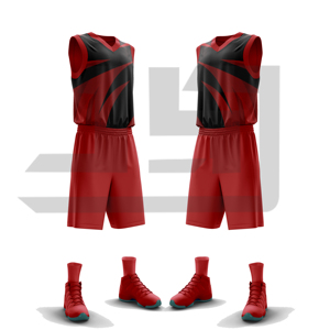 Uniforme Personalizado para Partido de Baloncesto, Jersey Deportivo de Alto Rendimiento, Pantalones Cortos Duraderos con Estampado Completo, Transpirables, Sin Mangas, Unisex, de Poliéster - Product Image 5