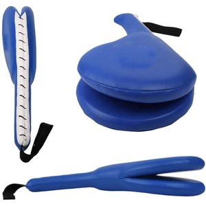 แผ่นต่อยมวย15ซม. แผ่นโฟกัสสำหรับฝึกยิมฟิตเนสแผ่นไม้พายนวมสำหรับชกมวย MMA ต่อย MS-BP-004ไทย - Product Image 3