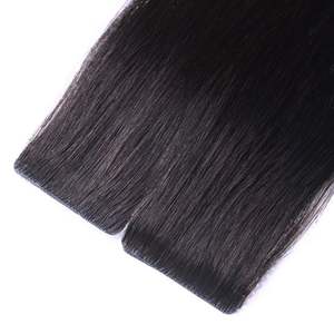 Extensions de cheveux humains russes Remy, ondulés naturels, avec bande invisible, pack d'échantillons - Product Image 1