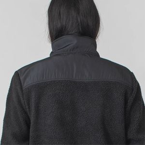 Chaqueta de lana Sherpa con cremallera completa de primera calidad-Ropa de abrigo cómoda y acogedora con cremallera-Ideal para clima frío y ropa informal - Product Image 6