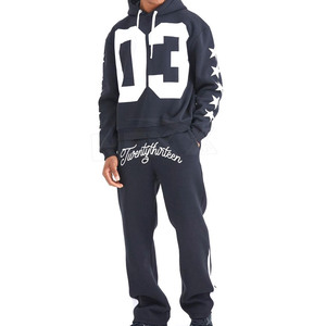 Chándales bordados personalizados de alta calidad más vendidos, ropa de moda de invierno ecológica, opciones de talla grande - Product Image 1