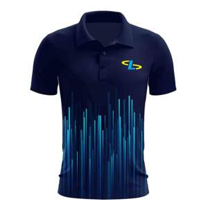 Nuevo diseño de polo para hombre elegante y cómodo, nueva llegada, ropa de calle, Camisa de algodón con cuello redondo para hombre - Product Image 5