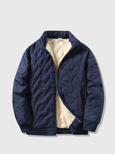 Manteau matelassé pour homme Vestes en duvet à capuche pour homme Rembourrage léger Parkas d'hiver Vestes matelassées coupe-vent - Product Image 2