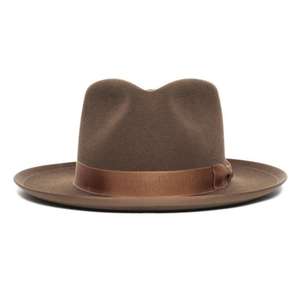 Chapeau de capitaine de qualité supérieure Cuir de peau de vache incroyable pour les visiteurs voyageant Top Head Chapeau en cuir Fourniture de navires pour couvre-chefs - Product Image 5