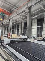 Mesin Pemotong Laser Fiber CNC 20kw Raycus/MAX untuk Logam Aluminium Baja Tahan Karat Besi 8025 Hoysook Harga