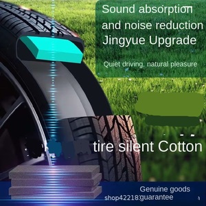 Tùy Chỉnh OEM Xe Acoustic Bọt Cho Hiệu Quả Lốp Giảm Tiếng Ồn Và Cách Nhiệt Có Tính Đặc Tính Hủy Bỏ Tiếng Ồn - Product Image 2